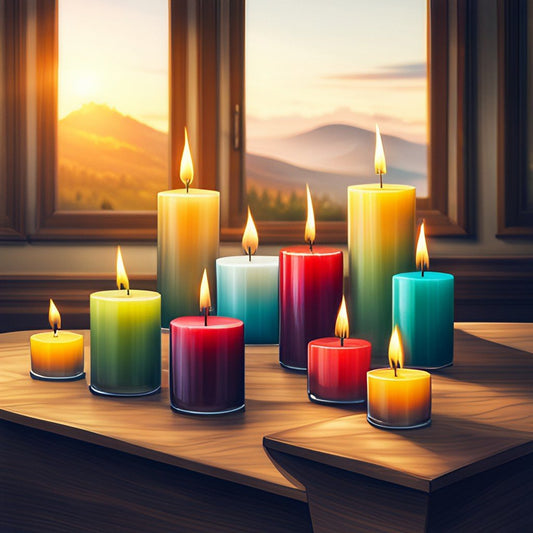 The Power of Color: How We Choose the Right Color for Our Custom Intention Candle - IzzyBizCandleCo