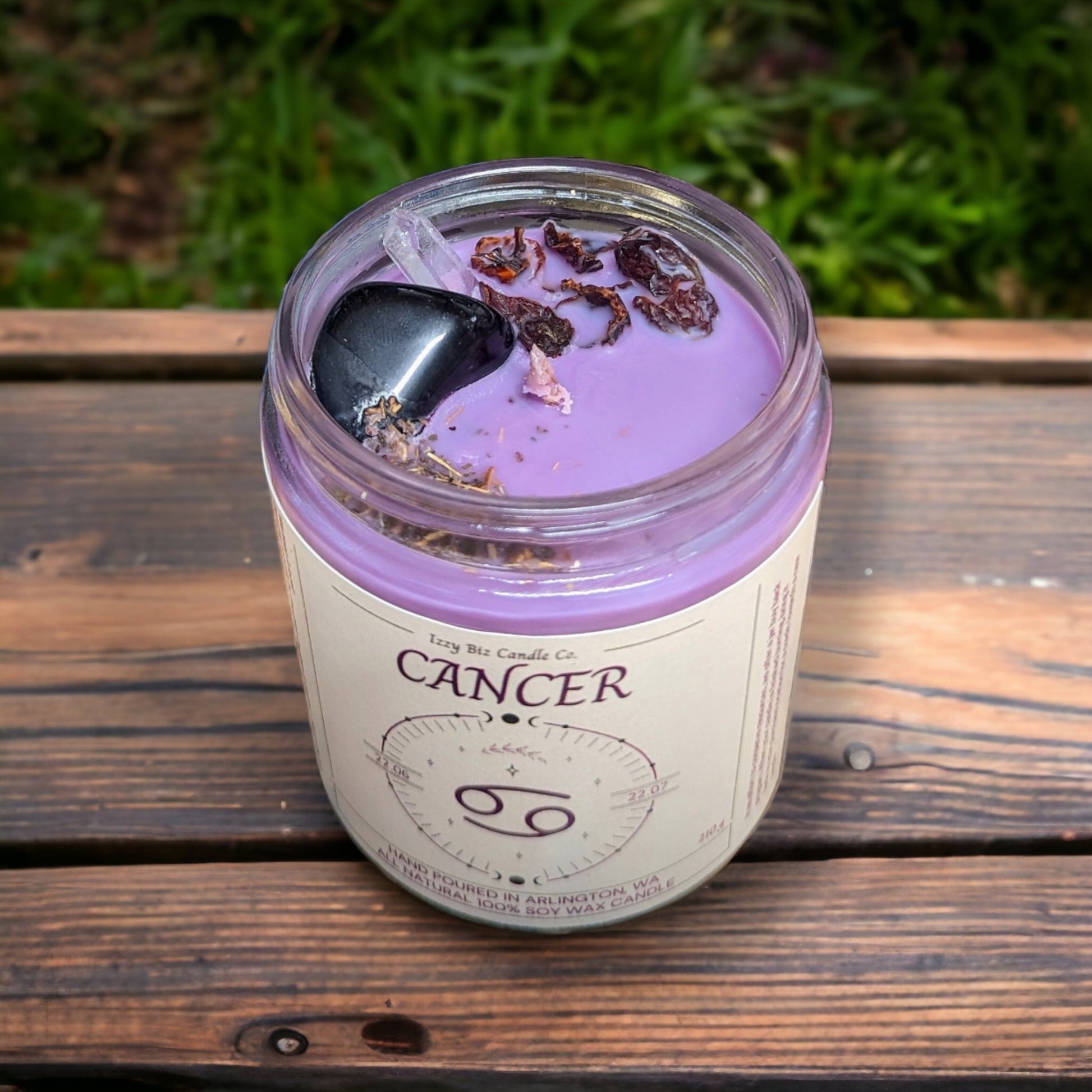 Cancer Candle - Premium Artisan Candle from IzzyBizCandleCo - Just $14.99! Shop now at IzzyBizCandleCo